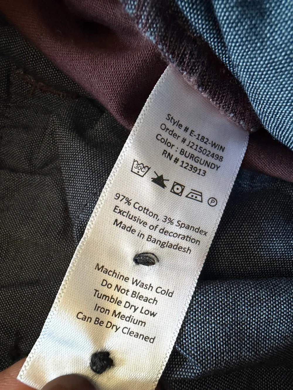 NWT Jachs New York 40x30 Burgundy Flat Front Chino Pants Heritage Office Casual